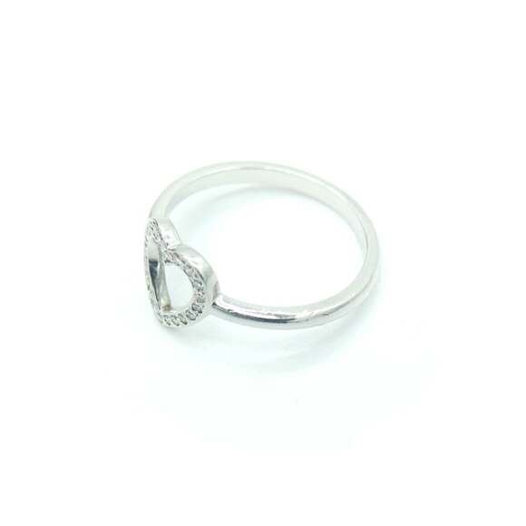 TIFFANY Silver Diamond Ring